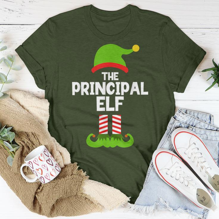 The Principal Elf Christmas Matching Family Party T-Shirt Unique Gifts