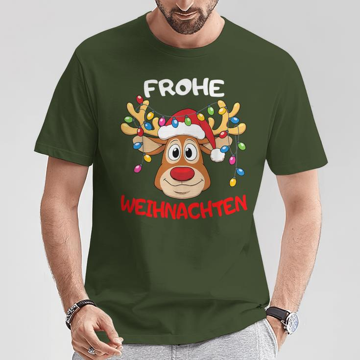 Reindeer Merry Christmas T-Shirt Lustige Geschenke