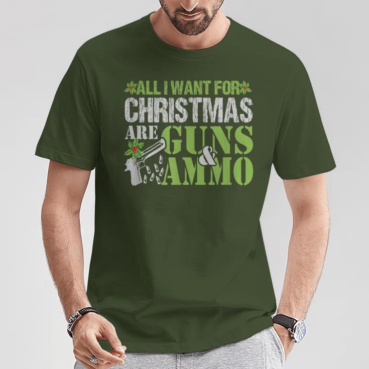 Guns & Ammo Troop Love Shooting Range Christmas T-Shirt Unique Gifts