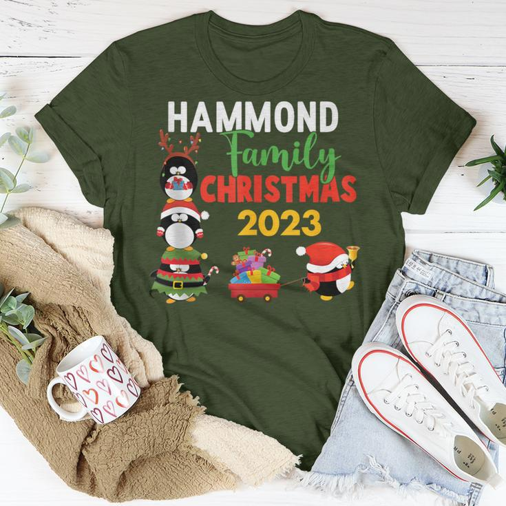 Hammond Family Name Hammond Family Christmas T-Shirt Funny Gifts