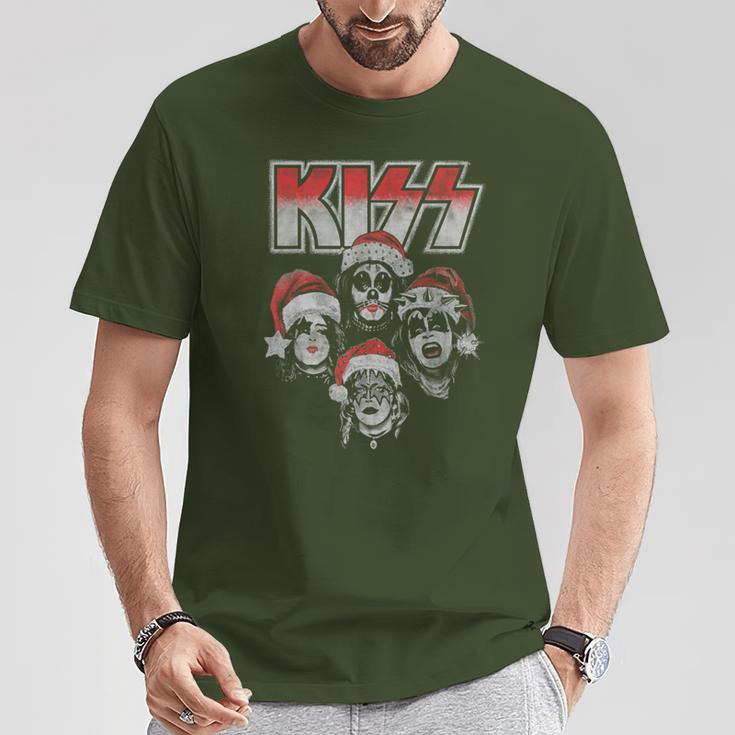 Kiss Detroit Rock Santa T-Shirt Lustige Geschenke