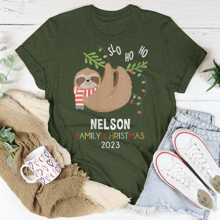 Nelson Family Name Nelson Family Christmas T-Shirt Funny Gifts