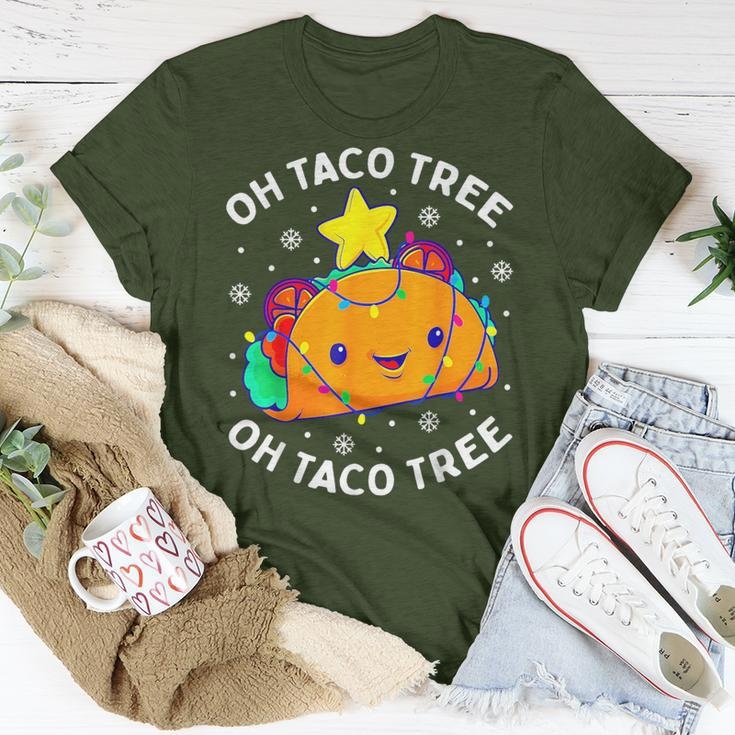 Oh Taco Tree Christmas Cute Xmas Mexican Food Lover T-Shirt Unique Gifts