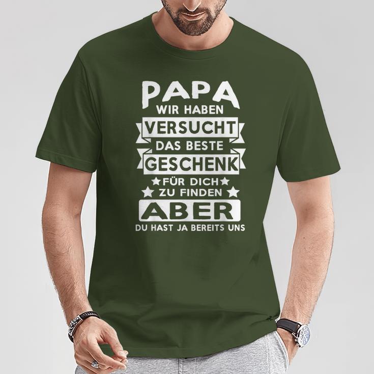 Papa Beste Geschenk Hast Du Christmas Children's Papa T-Shirt Lustige Geschenke