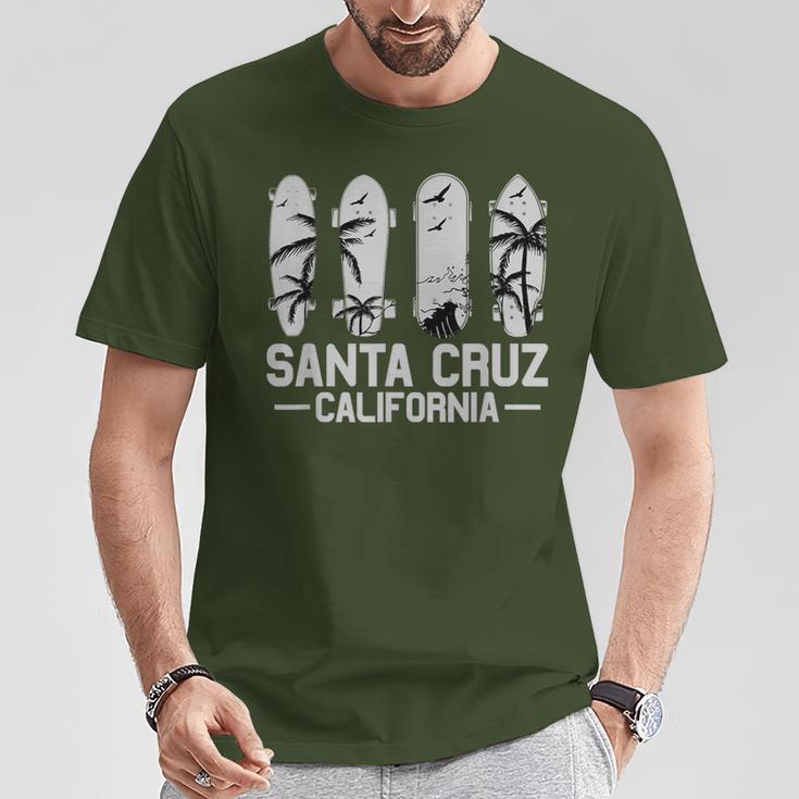 Retro Vintage Skateboard Graphic Santa Cruz T-Shirt Unique Gifts