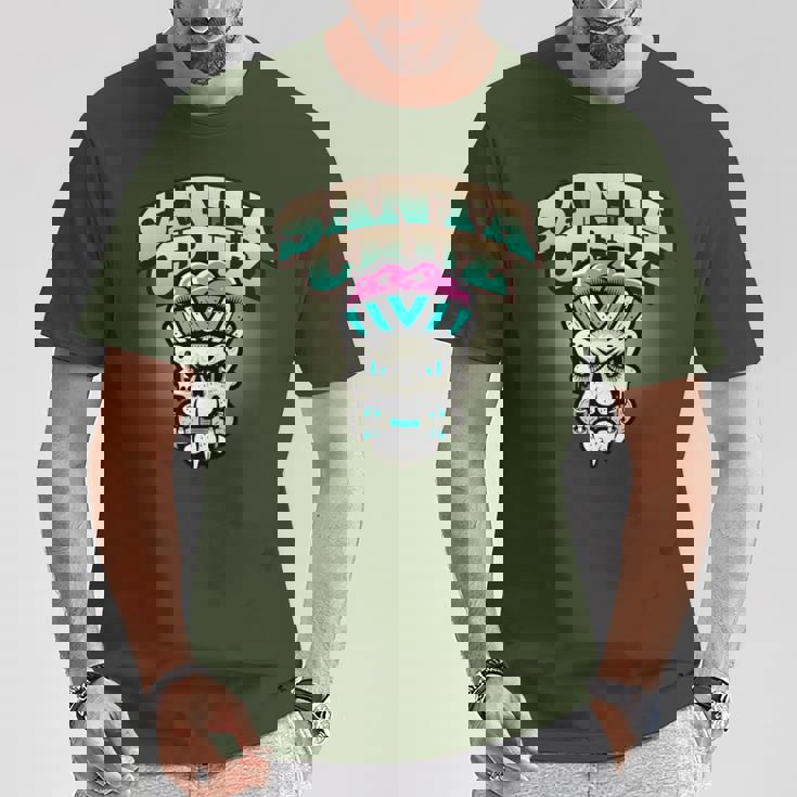 Santa Cruz Hombre Camiseta Skater Santa Cruz Estampado De