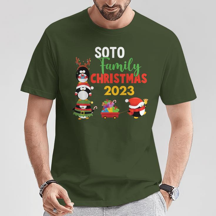 Soto Family Name Soto Family Christmas T-Shirt Funny Gifts
