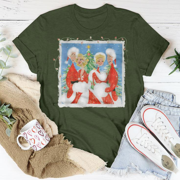White Christmas Movie 1954 Xmas Snow Holiday Pajamas Retro T-Shirt Unique Gifts