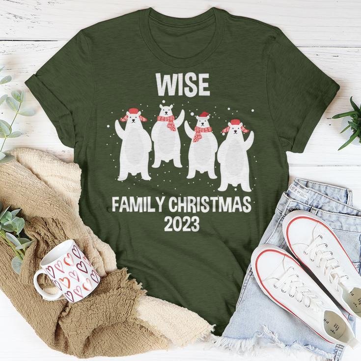 Wise Family Name Wise Family Christmas T-Shirt Funny Gifts