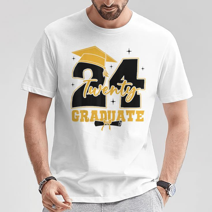 2024 Graduate Class Of 2024 Senior High School Graduation T-Shirt Unique Gifts