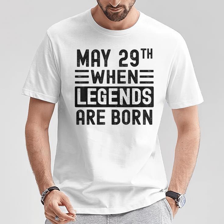 29 Mai Geburtstag 29 Mai Geburtstagsgeschenk T-Shirt Lustige Geschenke