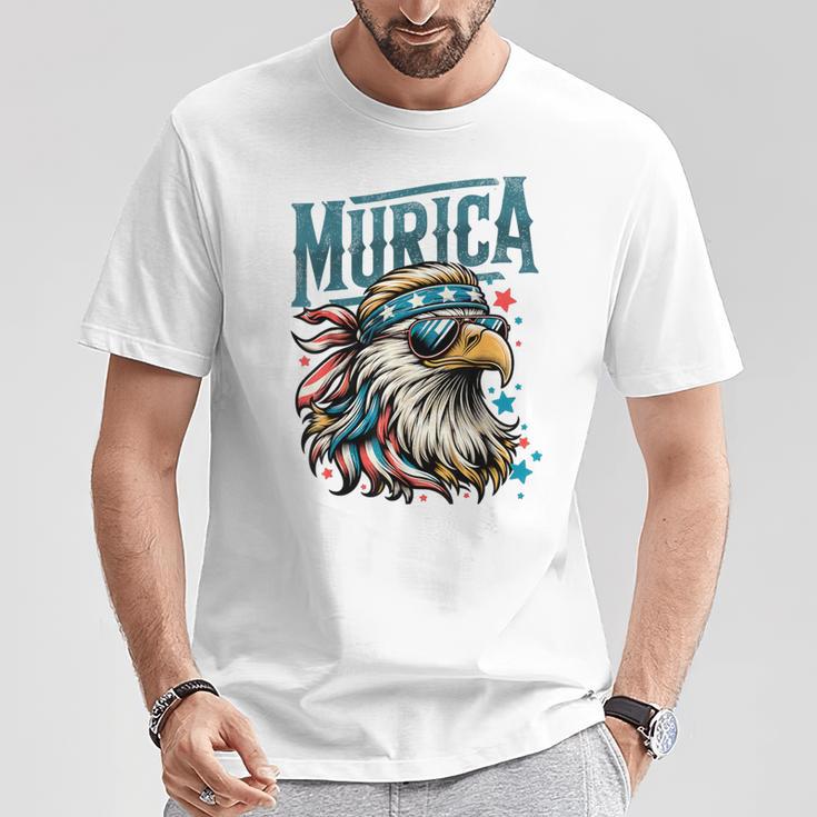 4Th Of July Patriotic Eagle July 4Th Usa Murica T-Shirt Unique Gifts