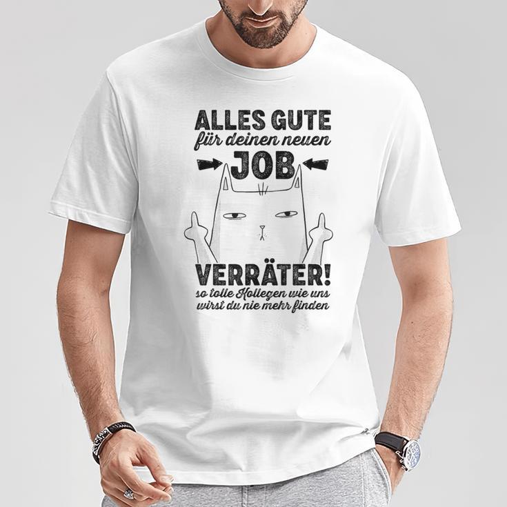 Alles Gute zum neuen Job T-Shirt, Motivationsgeschenk Lustige Geschenke