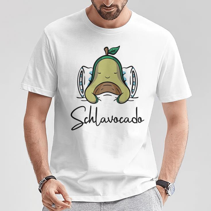 Avocado Sleep Eganegetarian Schlavocado T-Shirt Lustige Geschenke