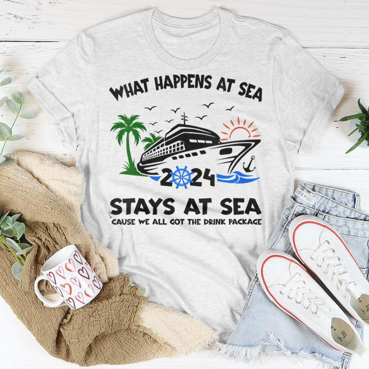 Aw Ship Its A Family Trip And Friends Group Cruise 2024 T-Shirt Funny Gifts