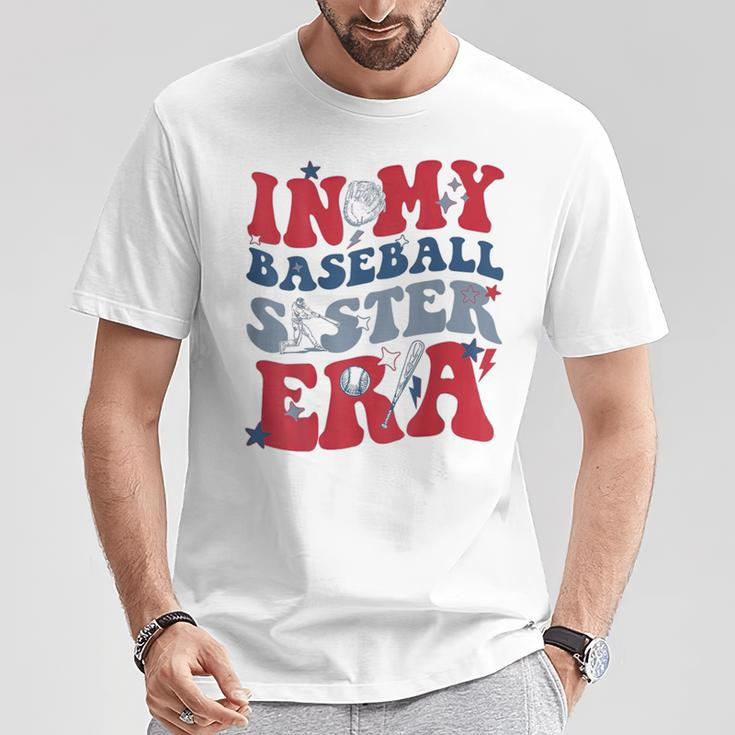 In My Baseball Sister Era T-Shirt Unique Gifts
