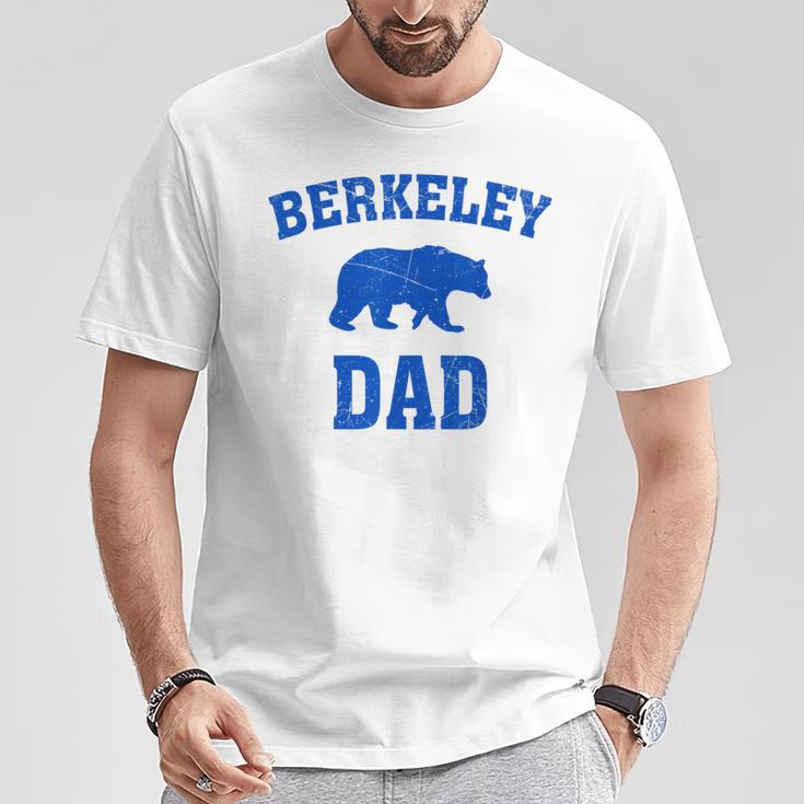 Berkeley Dad Bear Graphic Father's Day T-Shirt Unique Gifts