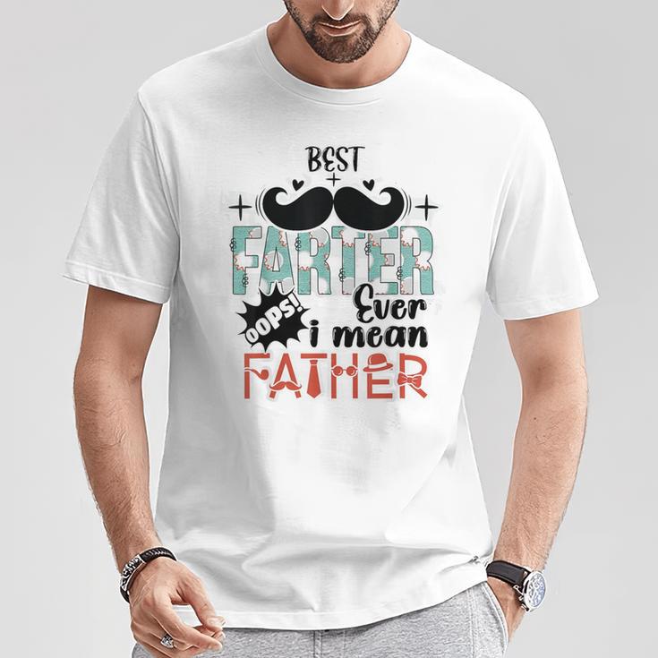 Bester Farter Aller Zeiten Hoppla Ich Meineater Papa T-Shirt Lustige Geschenke