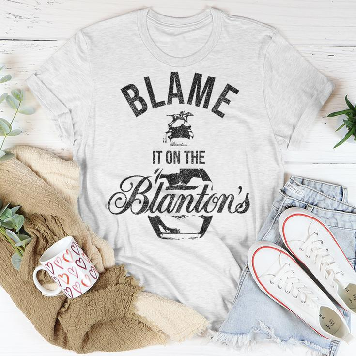 Blame It On The Blanton's Small Batch Kentucky Bourbon T-Shirt Unique Gifts