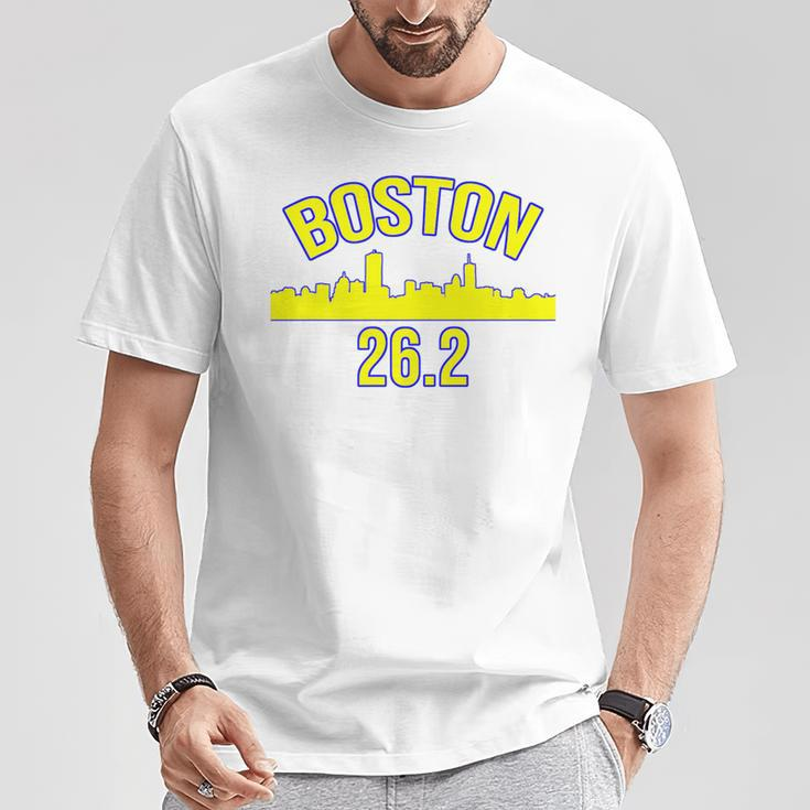 Boston 262 Miles 2019 Marathon Running Runner T-Shirt Unique Gifts