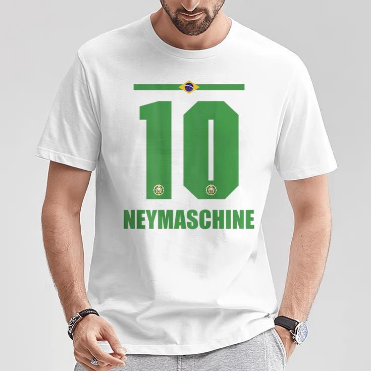 Brazil Sauf Men's Jersey Neymaschine Saufamen T-Shirt Lustige Geschenke