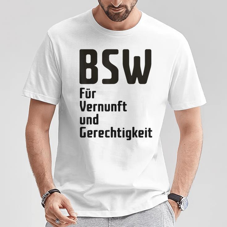 Bsw Bündnis Sahra Wagenknecht T-Shirt Lustige Geschenke