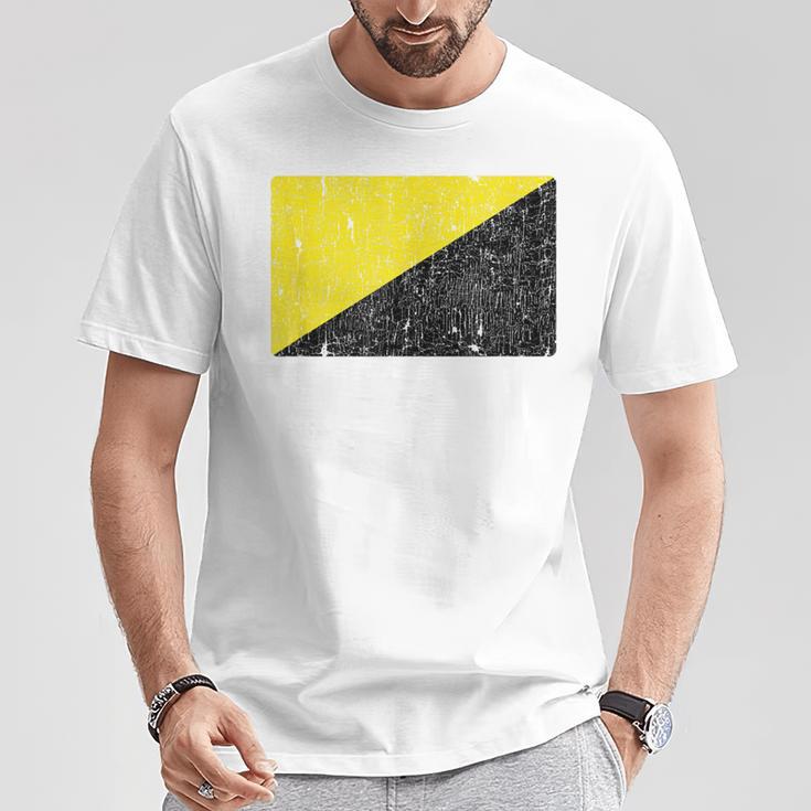 Camisa Anarcho Capitalista Anarcho Bandera Anarco-Capitalista Camiseta unisex Regalos divertidos