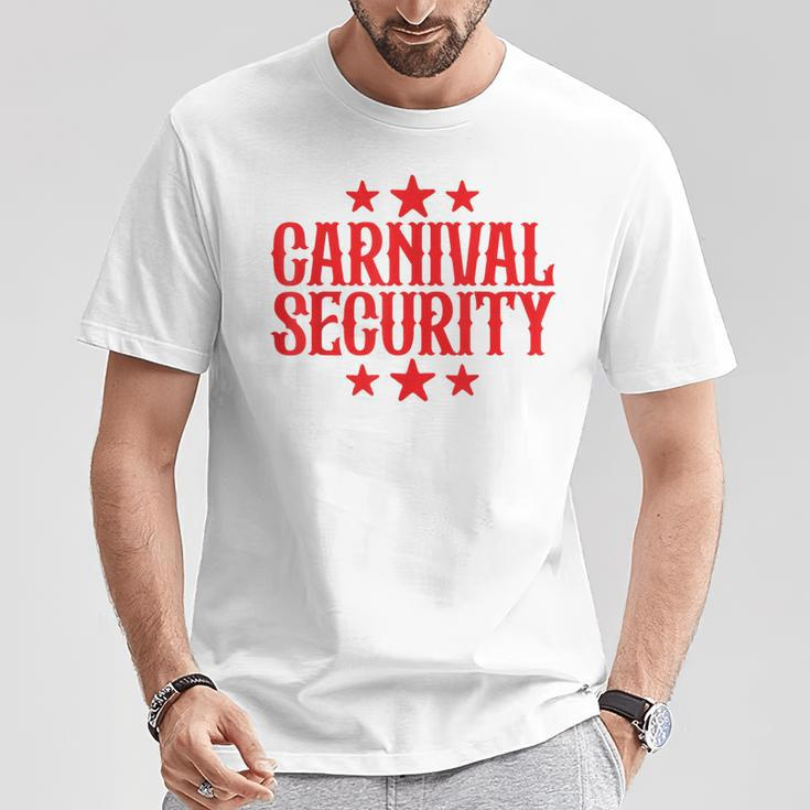 Carnival Security Carnival Party Family Carnival Crew T-Shirt Unique Gifts