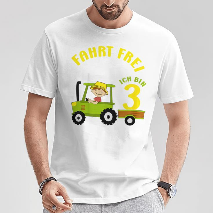 Children's Birthday Ich Bin 3 Jahre Traktor Boy T-Shirt Lustige Geschenke