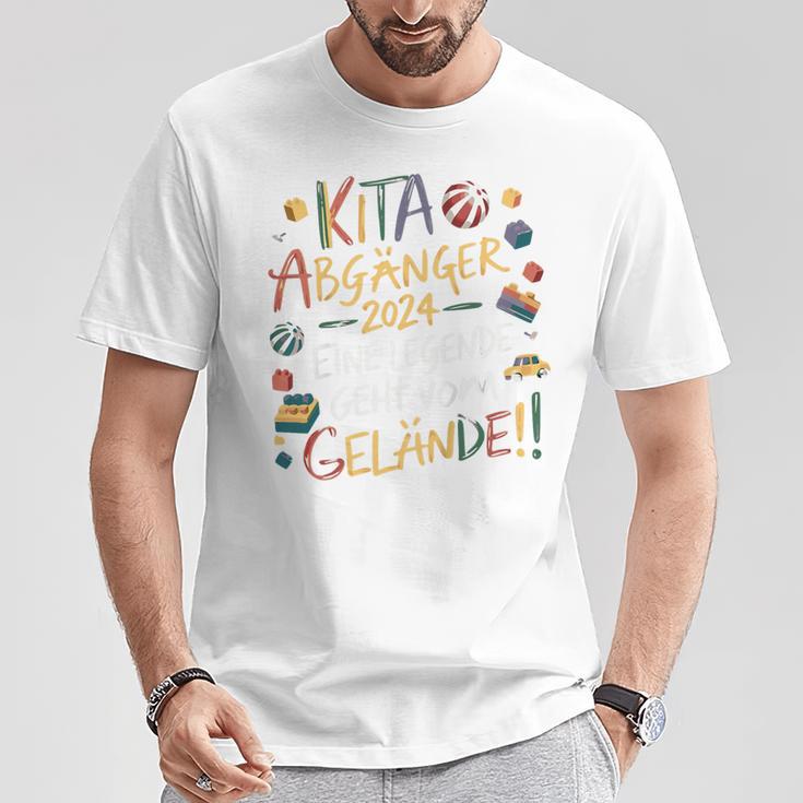 Children's Kita Abgänger 2024 Kita Geschafft 2024 Kita Ade 2024 T-Shirt Lustige Geschenke