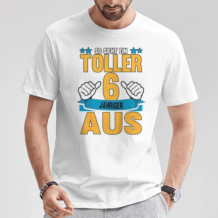 Children's So Sieht Eine Tolle 6 So Sieht Eine Tolle 6 Year 6Th T-Shirt Lustige Geschenke