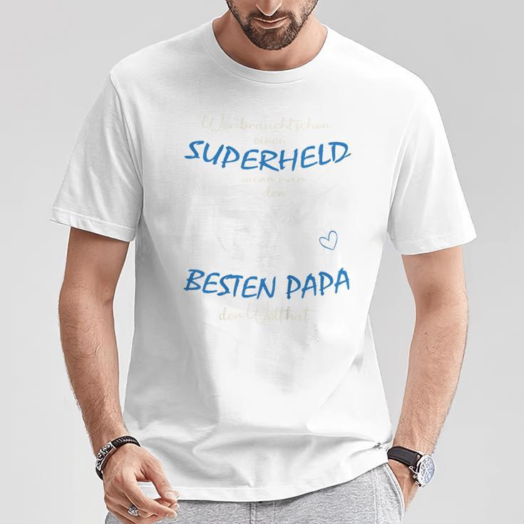 Children's Superhero Bester Papa Der Welt 80 T-Shirt Lustige Geschenke