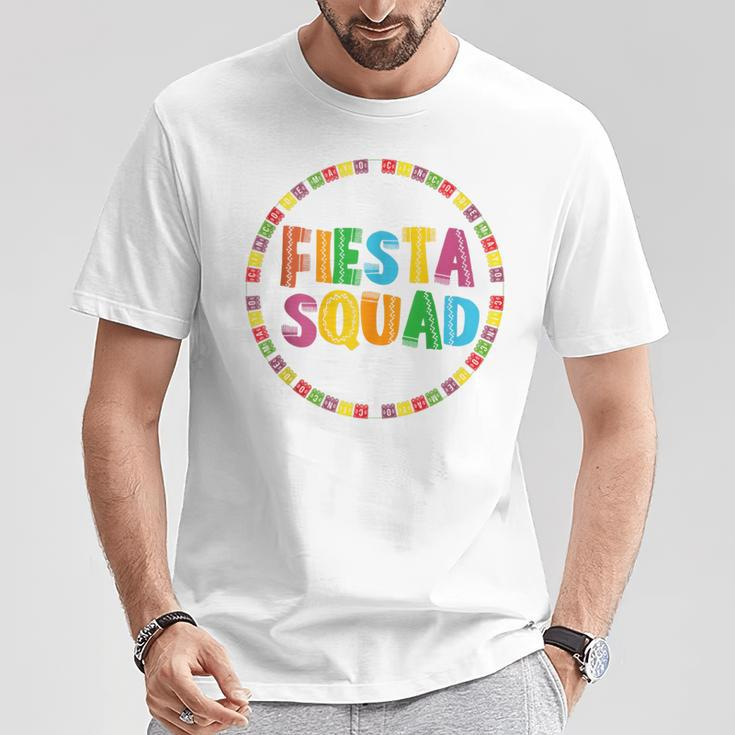 Cinco De Mayo Fiesta Squad Let's Fiesta Mexican Party T-Shirt Unique Gifts