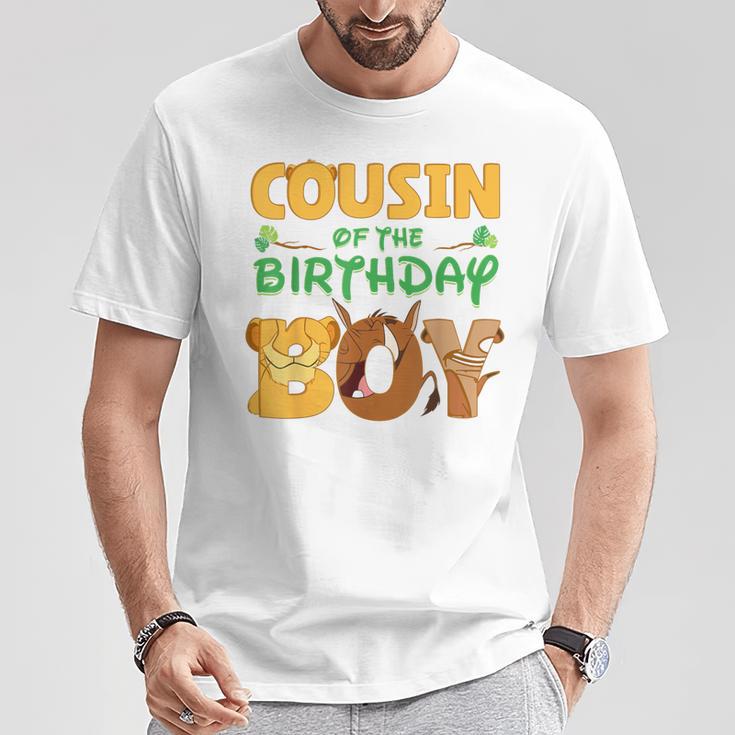 Cousin Of The Birthday Boy Lion Family Matching T-Shirt Unique Gifts