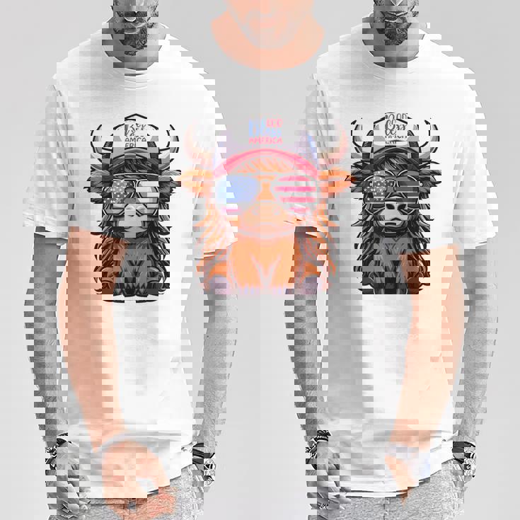 T-shirt Débardeur God Bless America - Fête Nationale 4 Juillet - Homme, Femme, Enfant - Cadeau Patriotique