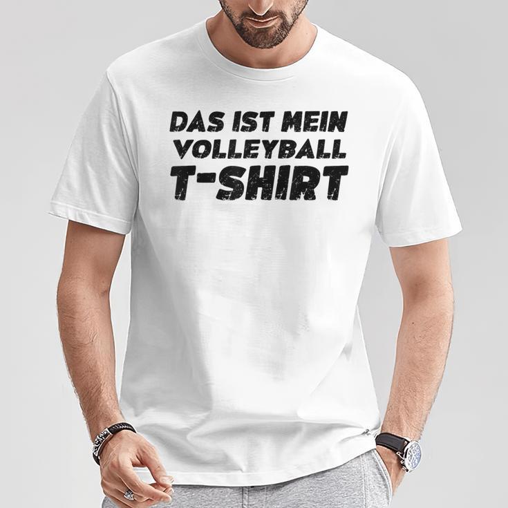 Das Ist Meinolleyball Lustigesolleyball Spruch T-Shirt Lustige Geschenke