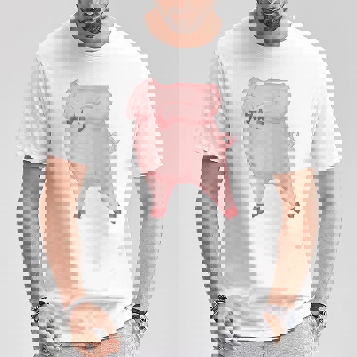 De Cerdo Para Disfraz De Cerdo Camiseta unisex Regalos divertidos