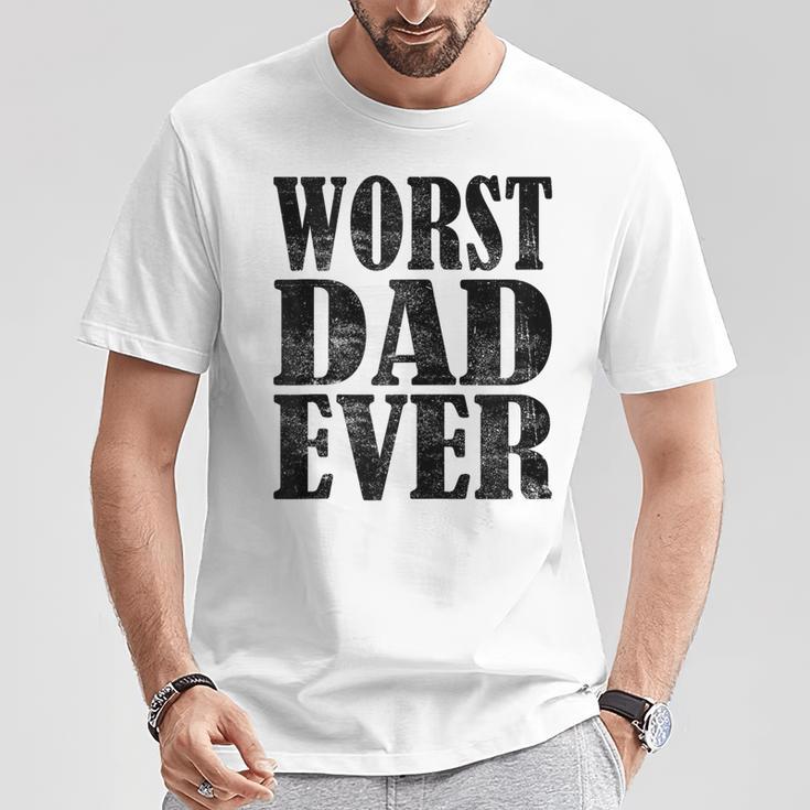 Der Schlechtesteater Aller Zeiten Lustigeratertag Papa Papaintage Kapuzenjacke T-Shirt Lustige Geschenke