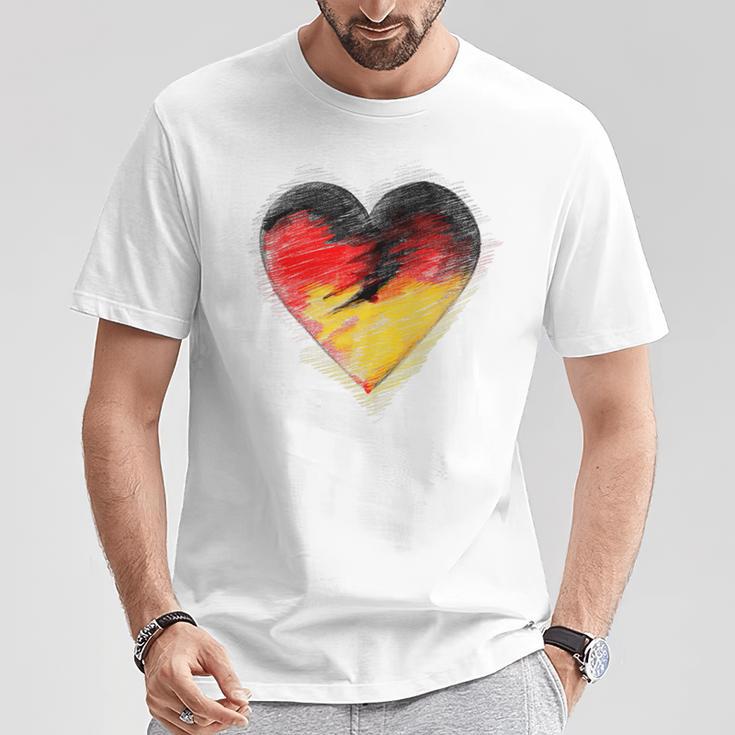 Deutschland Trikot Deutschland Flagge Stolz T-Shirt Lustige Geschenke