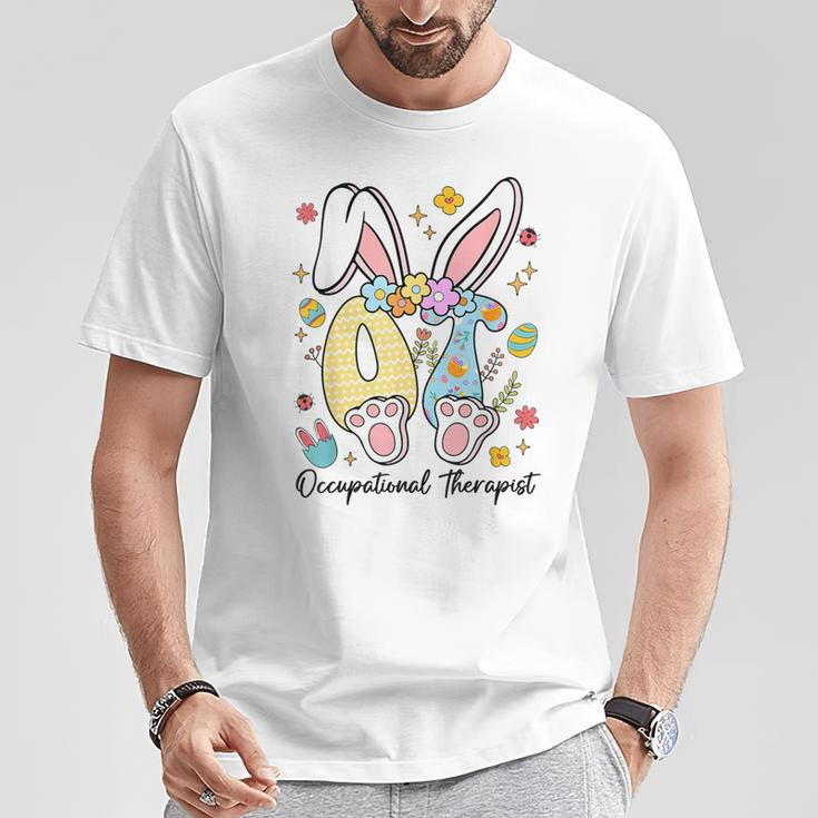 Easter Bunny Ot Occupational Therapist Occupational Therapy T-Shirt Unique Gifts