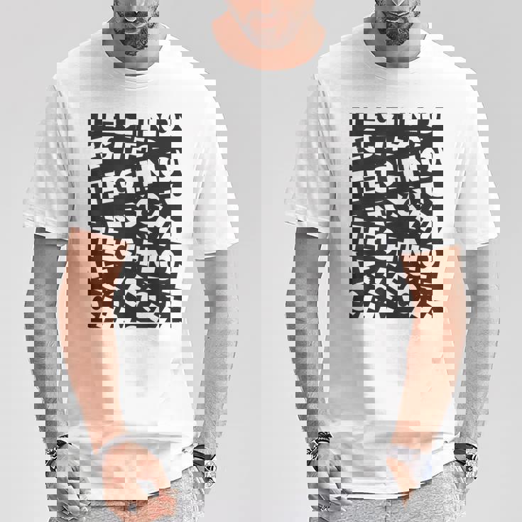 Edm Techno Music Fiesta Rave De Ropa Festival Raver Dj Camiseta unisex Regalos divertidos