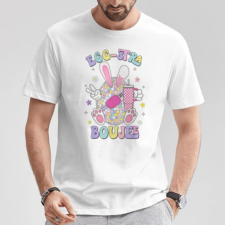 Egg-Stra Boujee Happy Easter Day Disco Easter Bunny Belt Bag T-Shirt Unique Gifts