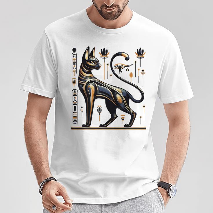 Egyptian Cat Eye Of Ra Vintage Symbol Ancient Egypt T-Shirt Unique Gifts