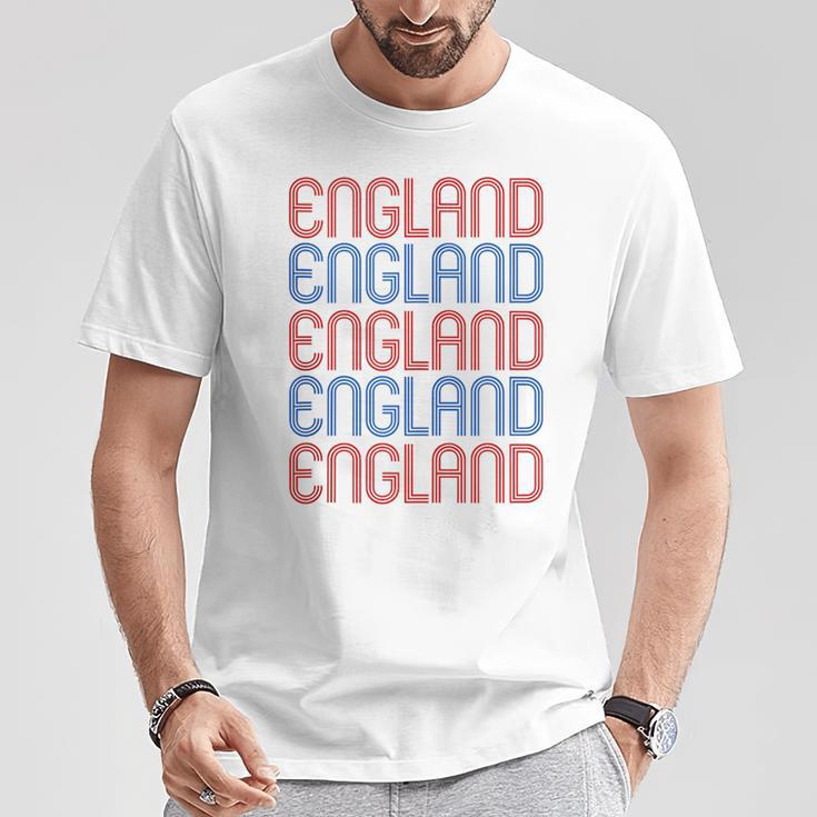 England 24 English Retro Sports Fans 2024 Vintage Classic T-Shirt Unique Gifts