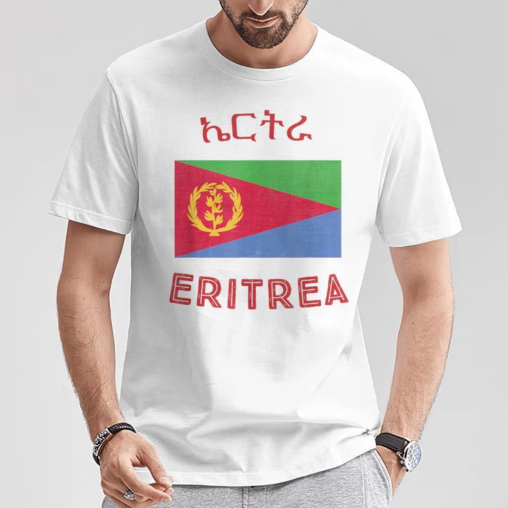 Eritrea Flag T-Shirt Lustige Geschenke