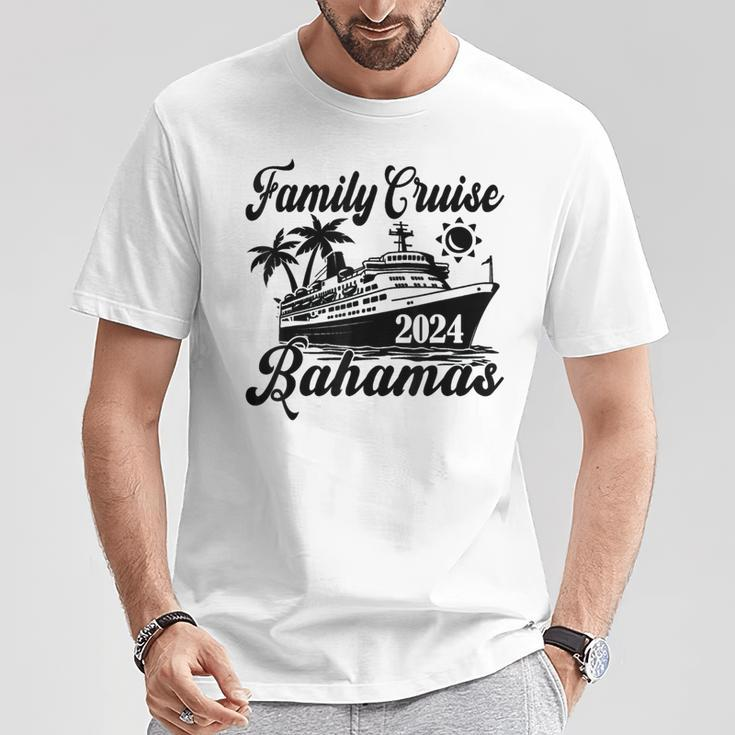 Family Cruise Bahamas 2024 Family Matching Couple T-Shirt Unique Gifts
