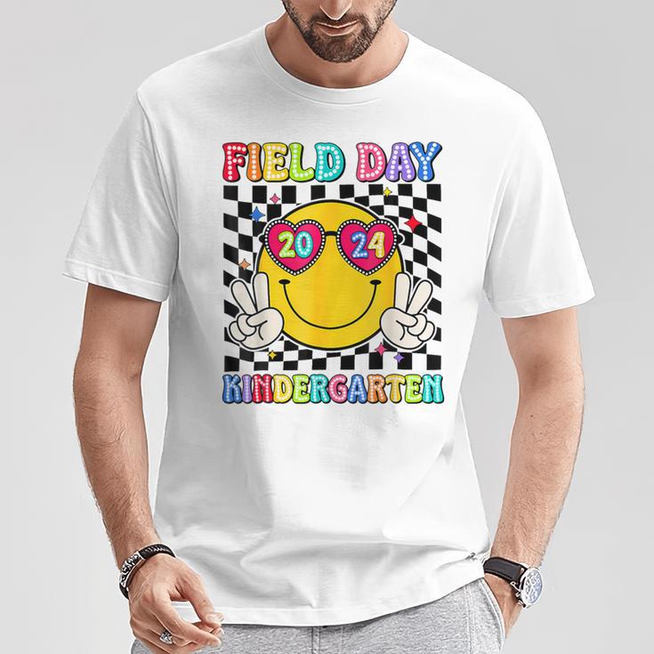 Field Day 2024 Kindergarten Fun Day Sunglasses Field Trip T-Shirt Unique Gifts