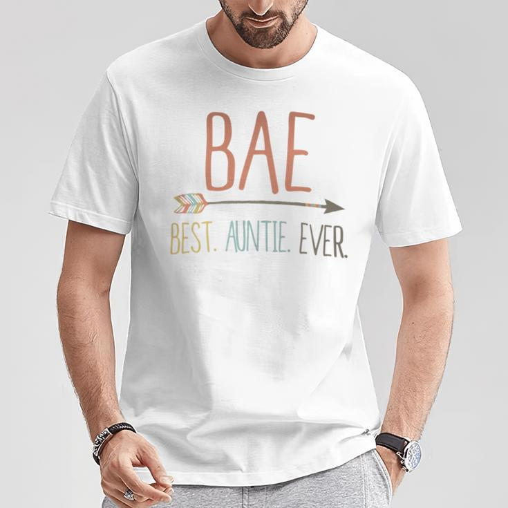 Bae Best Auntie Ever T-Shirt Unique Gifts