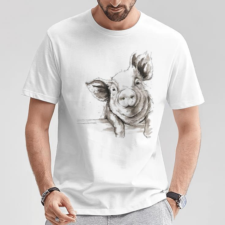 Pig Farmer T-Shirt Lustige Geschenke