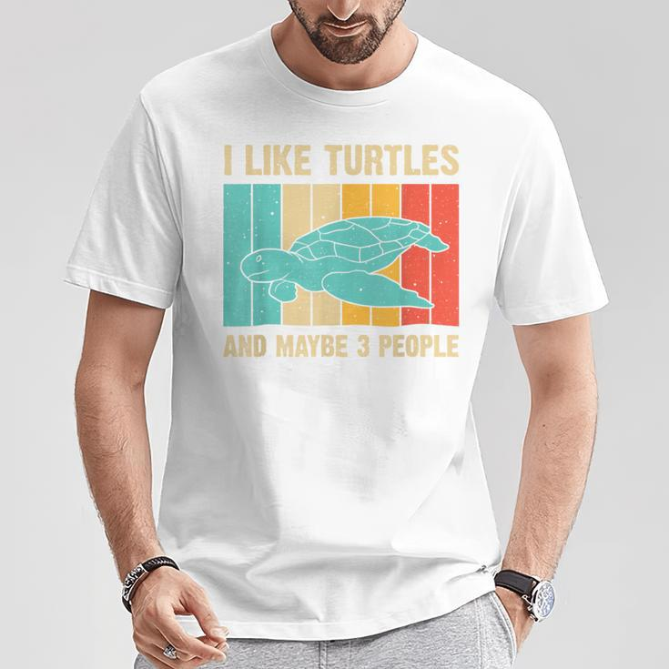Turtle Sea Turtle Lover Boys Girls T-Shirt Unique Gifts